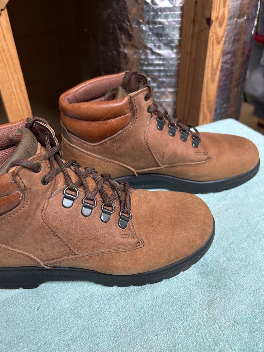 Dexter Walkmocs Leather Hiking Boots Size 6 1/2 M